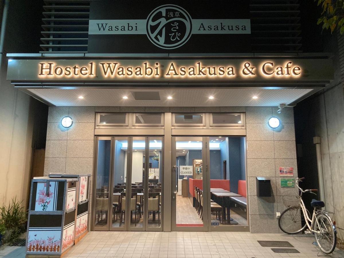 Hostel Wasabi Asakusa โตเกียว ภายนอก รูปภาพ